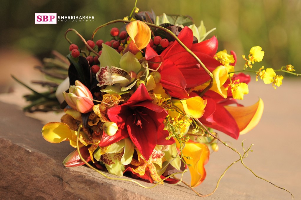 Fall wedding bouquet