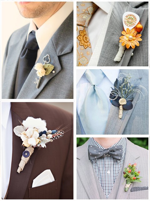 Unique boutonnieres