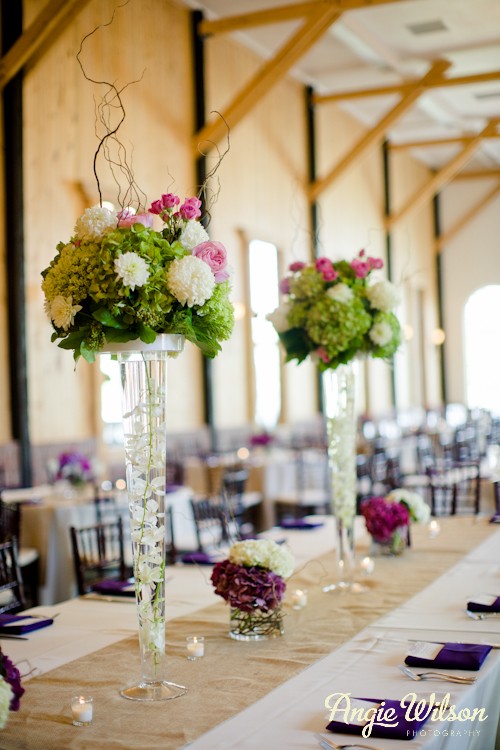 Wedding table decor