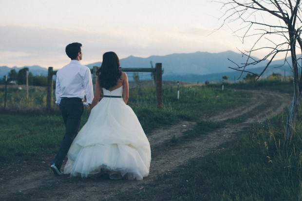 Julie + Paul — First Look & Portraits — August 4, 2012 — Boulder, Colorado