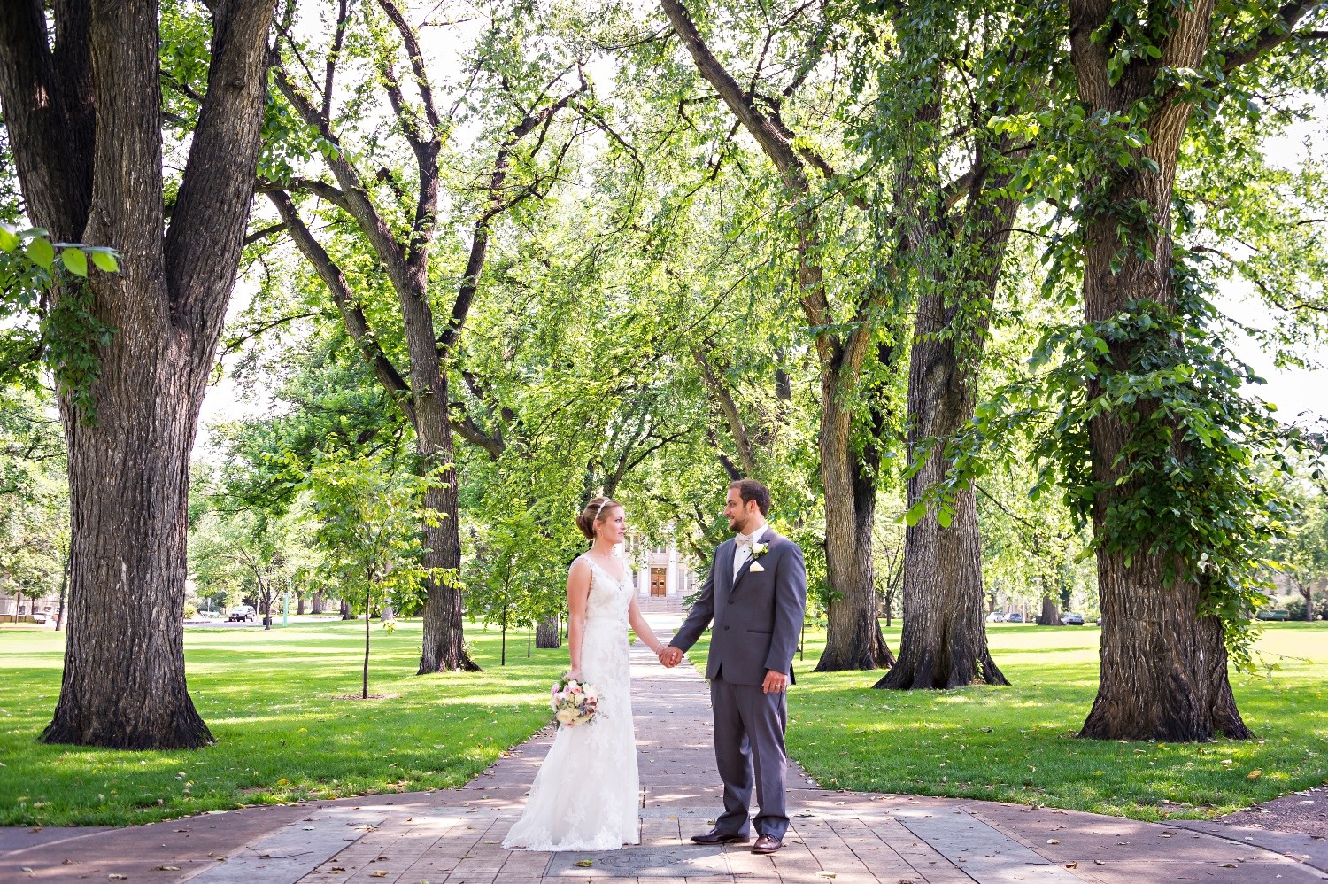 Fort Collins outside wedding