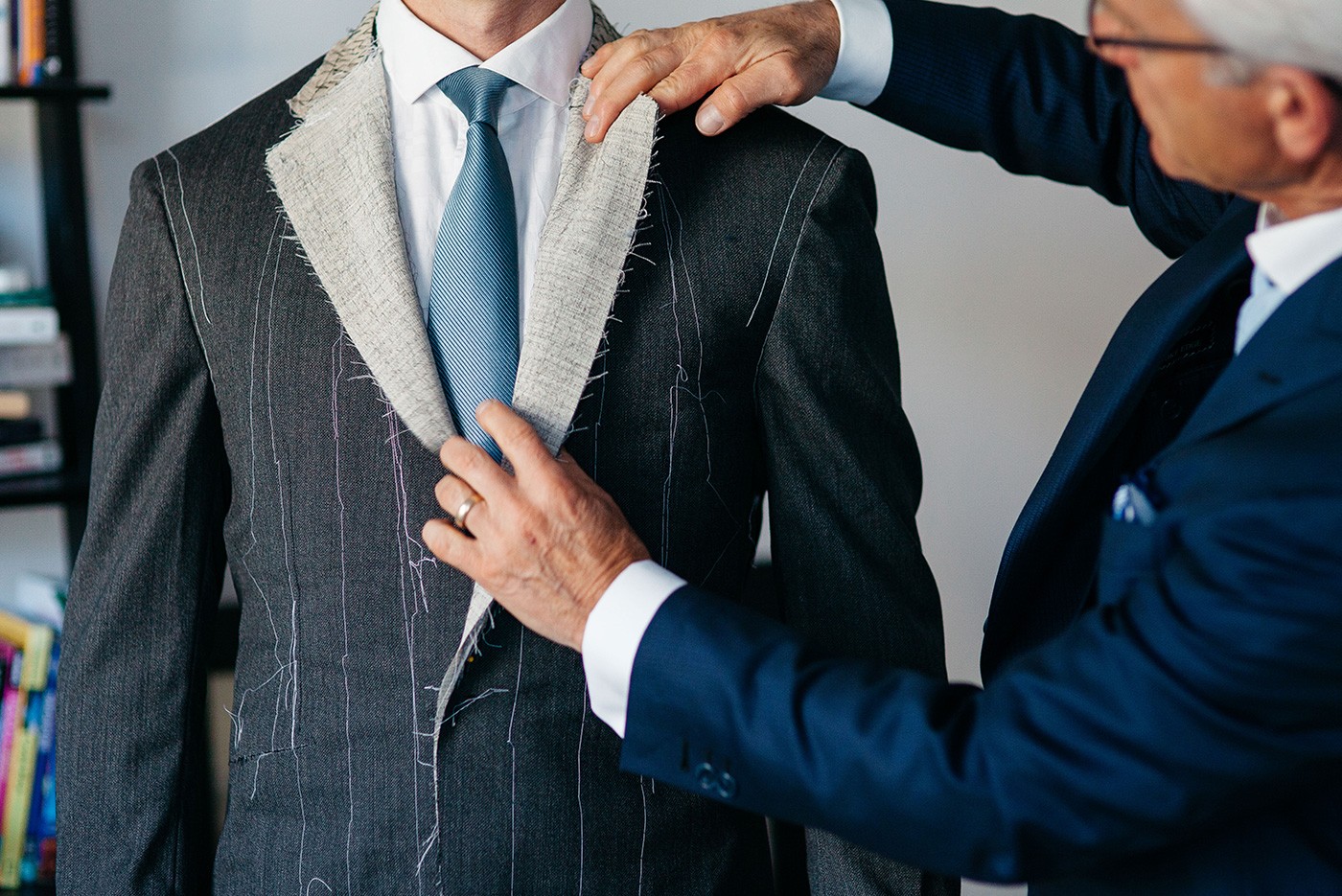 wedding suits and Bespoke Edge