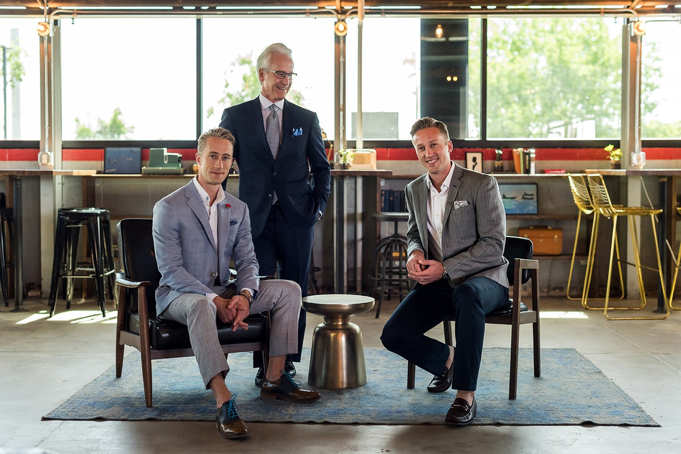 Bespoke Edge team and our suits